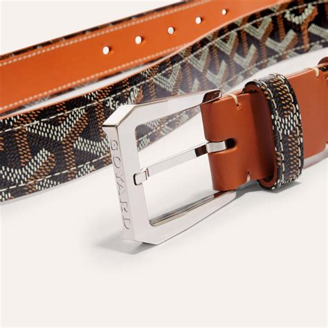 maison goyard belts.